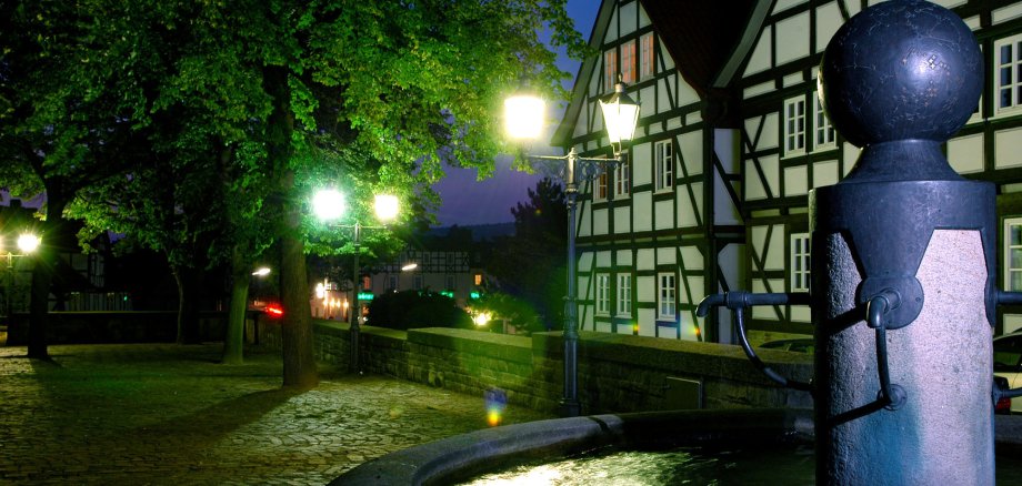 Innenstadt bei Nacht