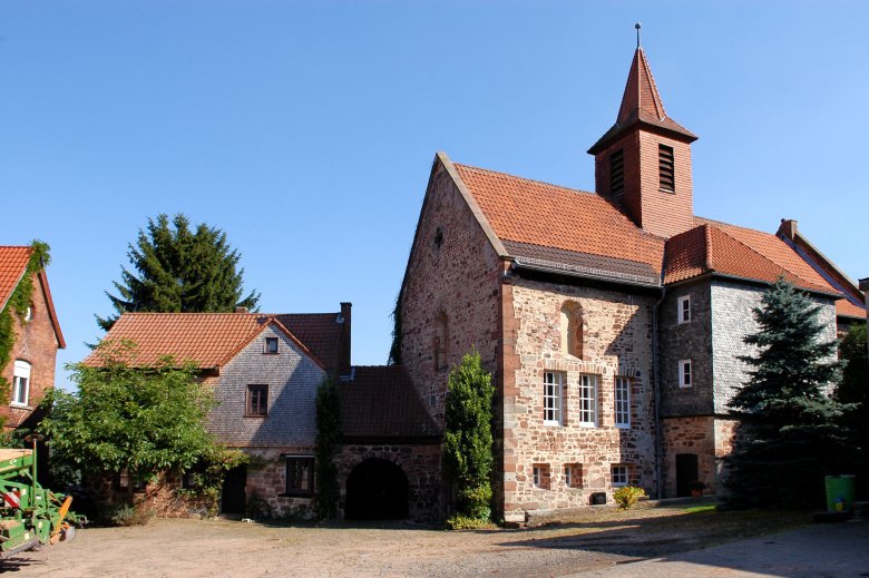 Kirche vom ehemaligen Klosterhof aus