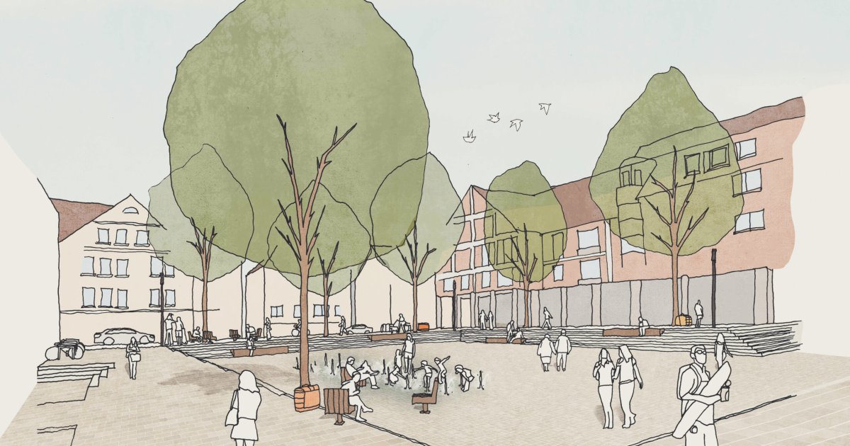 Startschuss für die Neugestaltung von Rathausmarkt und Amalienstraße