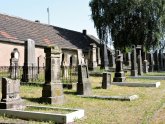 Grabsteine auf dem jüdischen Friedhof