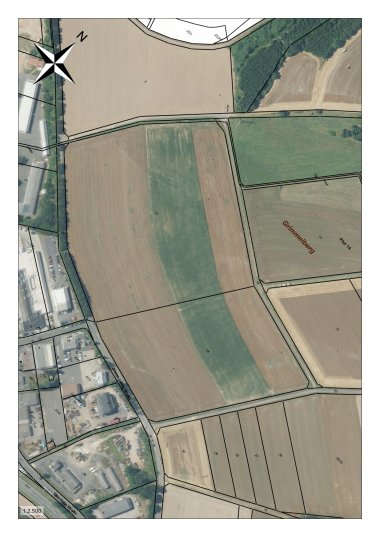 Luftbild Industriegebiet Nord - Erweiterung