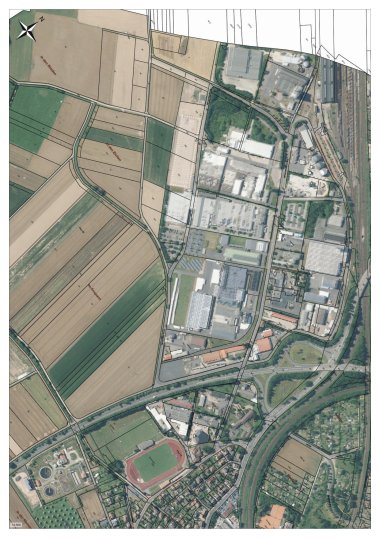 Luftbild Industriegebiet West